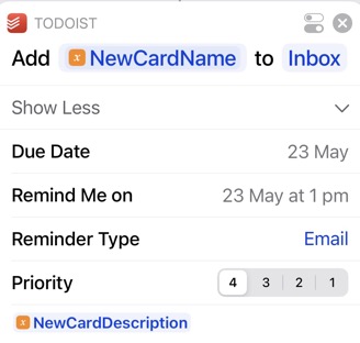 todoist-shortcut
